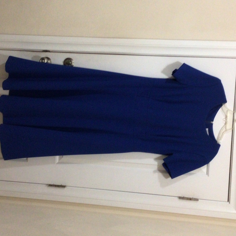 Calvin Klein Royal Blue Midi Dress
